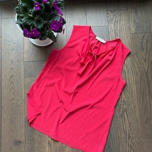 Tory Burch-Jessie Silk Jersey Neck-tie Top Size 8-Excellent